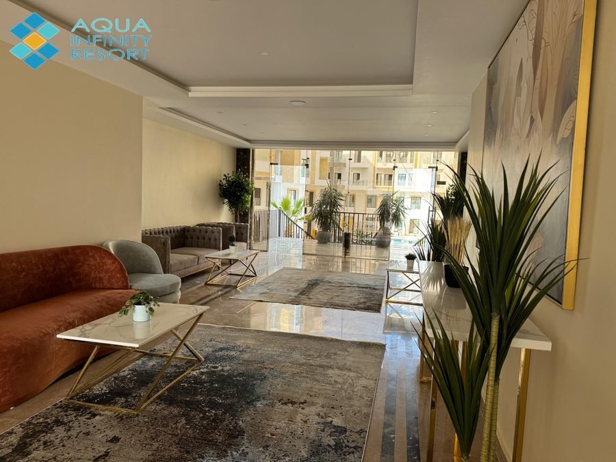 Aqua Infinity Resort — the lobby seating area